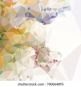 Geometric low polygonal background. Abstract mosaic backdrop. Design element for book covers, presentations layouts, title backgrounds. Vector clip art.