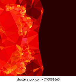 Geometric low polygonal background. Abstract mosaic backdrop. Design element for book covers, presentations layouts, title backgrounds. Vector clip art.