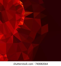 Geometric low polygonal background. Abstract mosaic backdrop. Design element for book covers, presentations layouts, title backgrounds. Vector clip art.
