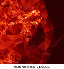 Geometric low polygonal background. Abstract mosaic backdrop. Design element for book covers, presentations layouts, title backgrounds. Vector clip art.
