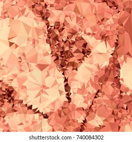 Geometric low polygonal background. Abstract mosaic backdrop. Design element for book covers, presentations layouts, title backgrounds. Vector clip art.
