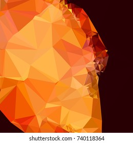 Geometric low polygonal background. Abstract mosaic backdrop. Design element for book covers, presentations layouts, title backgrounds. Vector clip art.