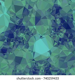 Geometric low polygonal background. Abstract mosaic backdrop. Design element for book covers, presentations layouts, title backgrounds. Vector clip art.