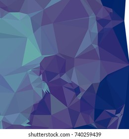 Geometric low polygonal background. Abstract mosaic backdrop. Design element for book covers, presentations layouts, title backgrounds. Vector clip art.