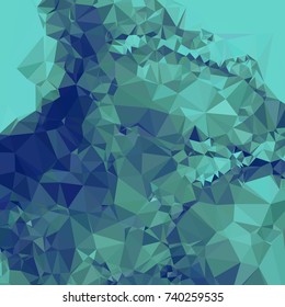 Geometric low polygonal background. Abstract mosaic backdrop. Design element for book covers, presentations layouts, title backgrounds. Vector clip art.