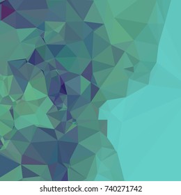 Geometric low polygonal background. Abstract mosaic backdrop. Design element for book covers, presentations layouts, title backgrounds. Vector clip art.