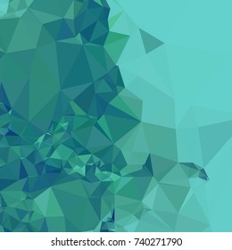Geometric low polygonal background. Abstract mosaic backdrop. Design element for book covers, presentations layouts, title backgrounds. Vector clip art.