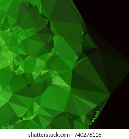 Geometric low polygonal background. Abstract mosaic backdrop. Design element for book covers, presentations layouts, title backgrounds. Vector clip art.
