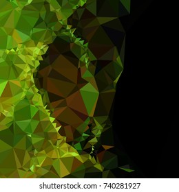 Geometric low polygonal background. Abstract mosaic backdrop. Design element for book covers, presentations layouts, title backgrounds. Vector clip art.