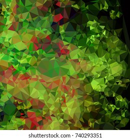 Geometric low polygonal background. Abstract mosaic backdrop. Design element for book covers, presentations layouts, title backgrounds. Vector clip art.