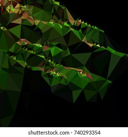Geometric low polygonal background. Abstract mosaic backdrop. Design element for book covers, presentations layouts, title backgrounds. Vector clip art.