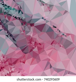Geometric low polygonal background. Abstract mosaic backdrop. Design element for book covers, presentations layouts, title backgrounds. Vector clip art.