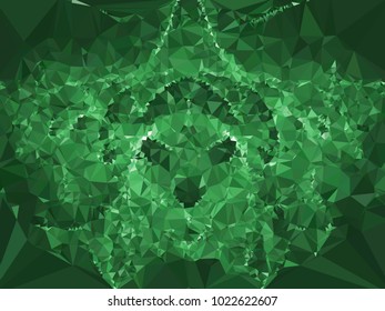 Geometric low polygonal background color toned. Design element for book covers, presentations layouts, title and page backgrounds. Vector clip art.