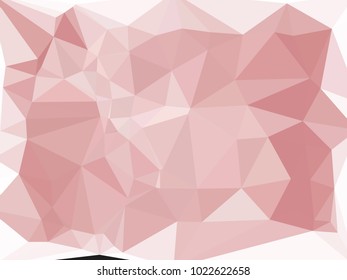 Geometric low polygonal background color toned. Design element for book covers, presentations layouts, title and page backgrounds. Vector clip art.