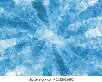 Geometric low polygonal background color toned. Design element for book covers, presentations layouts, title and page backgrounds. Vector clip art.