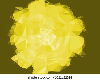 Geometric low polygonal background color toned. Design element for book covers, presentations layouts, title and page backgrounds. Vector clip art.