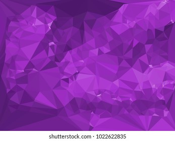 Geometric low polygonal background color toned. Design element for book covers, presentations layouts, title and page backgrounds. Vector clip art.