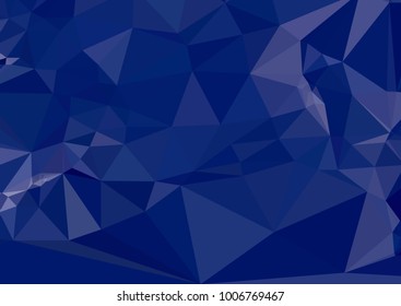 Geometric low polygonal horizontal background. Abstract multicolor mosaic backdrop. Design element for book covers, presentations layouts, title backgrounds. Vector clip art.
