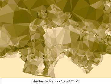 Geometric low polygonal horizontal background. Abstract multicolor mosaic backdrop. Design element for book covers, presentations layouts, title backgrounds. Vector clip art.