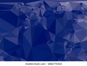 Geometric low polygonal horizontal background. Abstract multicolor mosaic backdrop. Design element for book covers, presentations layouts, title backgrounds. Vector clip art.
