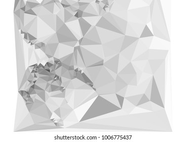 Geometric low polygonal horizontal background. Abstract multicolor mosaic backdrop. Design element for book covers, presentations layouts, title backgrounds. Vector clip art.
