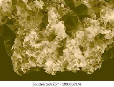Geometric low polygonal horizontal background. Abstract multicolor mosaic backdrop. Design element for book covers, presentations layouts, title backgrounds. Vector clip art.