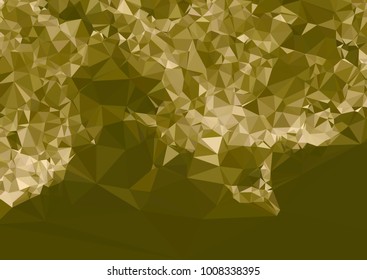 Geometric low polygonal horizontal background. Abstract multicolor mosaic backdrop. Design element for book covers, presentations layouts, title backgrounds. Vector clip art.