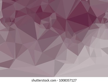 Geometric low polygonal horizontal background. Abstract multicolor mosaic backdrop. Design element for book covers, presentations layouts, title backgrounds. Vector clip art.