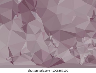 Geometric low polygonal horizontal background. Abstract multicolor mosaic backdrop. Design element for book covers, presentations layouts, title backgrounds. Vector clip art.