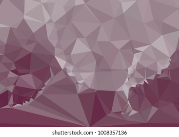 Geometric low polygonal horizontal background. Abstract multicolor mosaic backdrop. Design element for book covers, presentations layouts, title backgrounds. Vector clip art.
