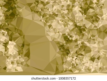 Geometric low polygonal horizontal background. Abstract multicolor mosaic backdrop. Design element for book covers, presentations layouts, title backgrounds. Vector clip art.