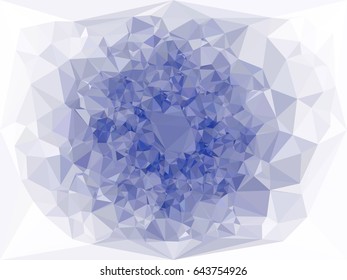 Geometric low polygonal mosaic backdrop. Vector clip art.