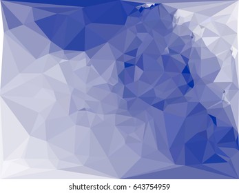 Geometric low polygonal mosaic backdrop. Vector clip art.