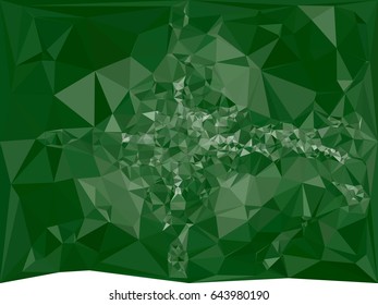 Geometric low polygonal mosaic backdrop. Vector clip art.
