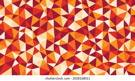 Geometric Low-Poly background with triangular polygons. Abstract design. Vector illustration for card, poster or wallpaper. EPS 10 file format.