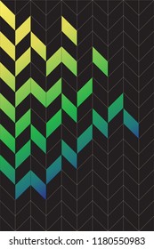 Geometric Lozenge Abstract Background & Cover