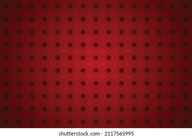 Geometric luxury pattern, red abstract background