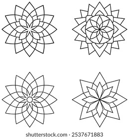 geometric mandala art for unique creations