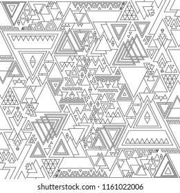 geometric mandala coloring adults coloring pages stock vector royalty free 1161022006