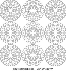 Geometric Mandala for Meditation Spaces