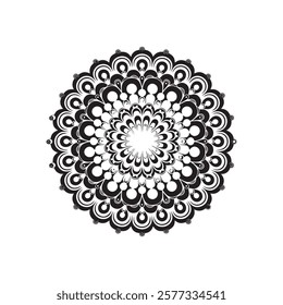 A geometric mandala ..Mandala Pattern Designs.