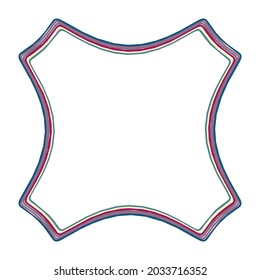 Geometric mandala - Radial, Circular Motif icon, symbol. Radiating shape, logo