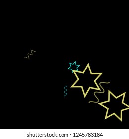 Geometric Memphis Background. Simple Pattern for Postcard, Print, Banner or Poster. Modern Abstract Background. Vector Texture in Trendy Minimalistic Style