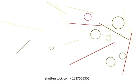 Geometric Memphis Background. Simple Pattern for Postcard, Print, Banner or Poster. Modern Abstract Background with Rings and Lines. Vector Texture in Trendy Minimalistic Style
