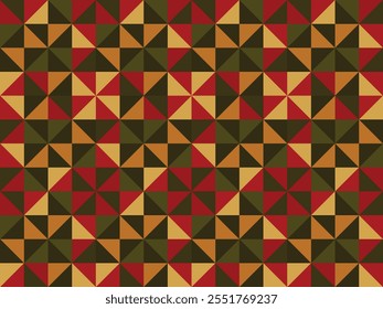geométrica alegre natal padrão de fundo sem emenda papel de parede novo ano abstrato ícone plano