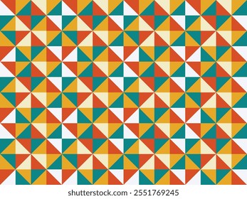 geometrische fröhliche Weihnachtsmuster nahtlose Hintergrund Element Tapete neues Jahr abstrakte Symbol flach