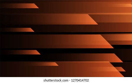 Geometric Minimal Background. Gradient Shapes on Black Background. Colorful Dynamic Design for Wallpaper, Brochure, Placard.