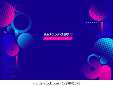 Geometric Minimal Background, vector illustration.