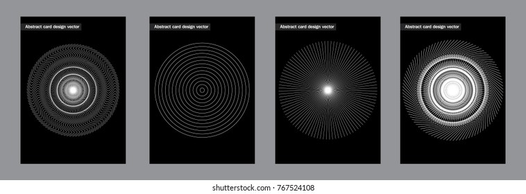 Geometric Minimal cover design backgrounds. Abstract shapes. Vector

