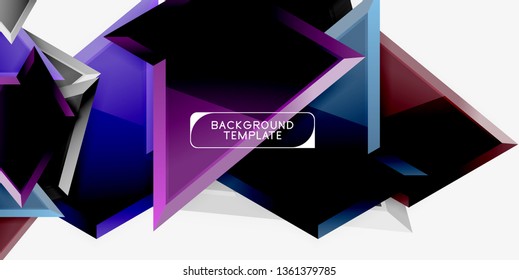 Fondo de diseño mínimo geométrico. Afiche moderno del vector